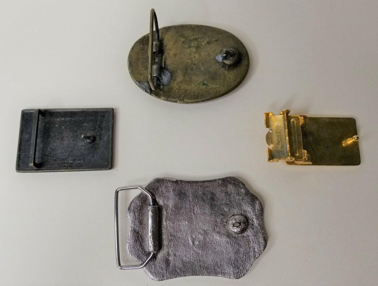 Belt Buckles C.S.A., Elk, Dump Truck & I Love Hawaii