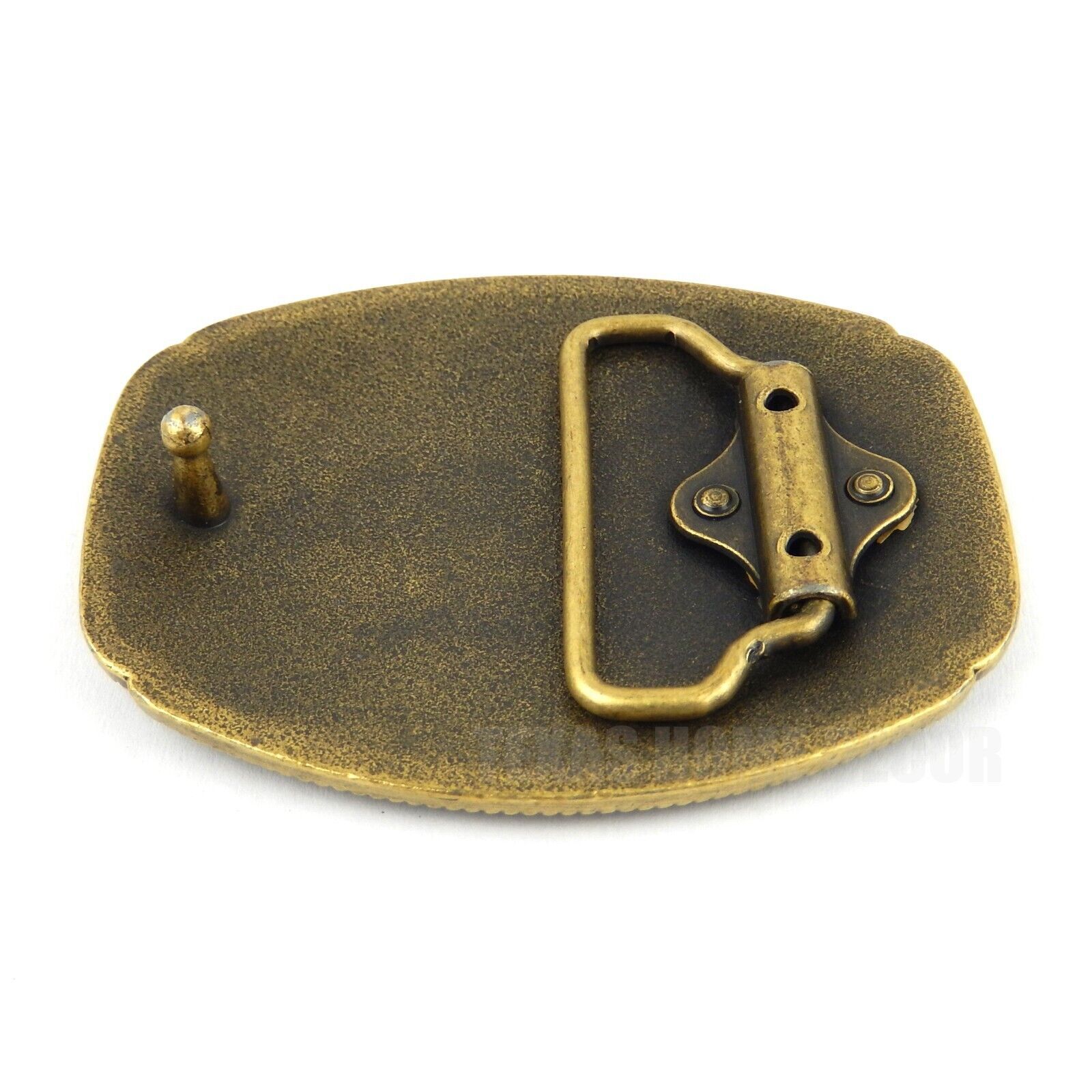 America Don&rsquo;t Tread On Me Gadsden Flag Snake Belt Buckle Antique Bronze Tone