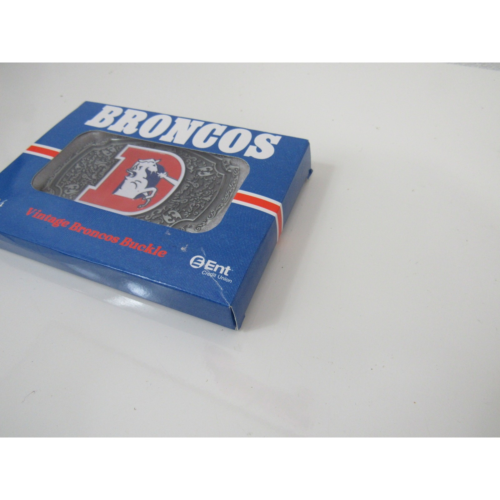 NEW Retro Vintage 2024 Denver Broncos Belt Buckle NIB NFL Throwback