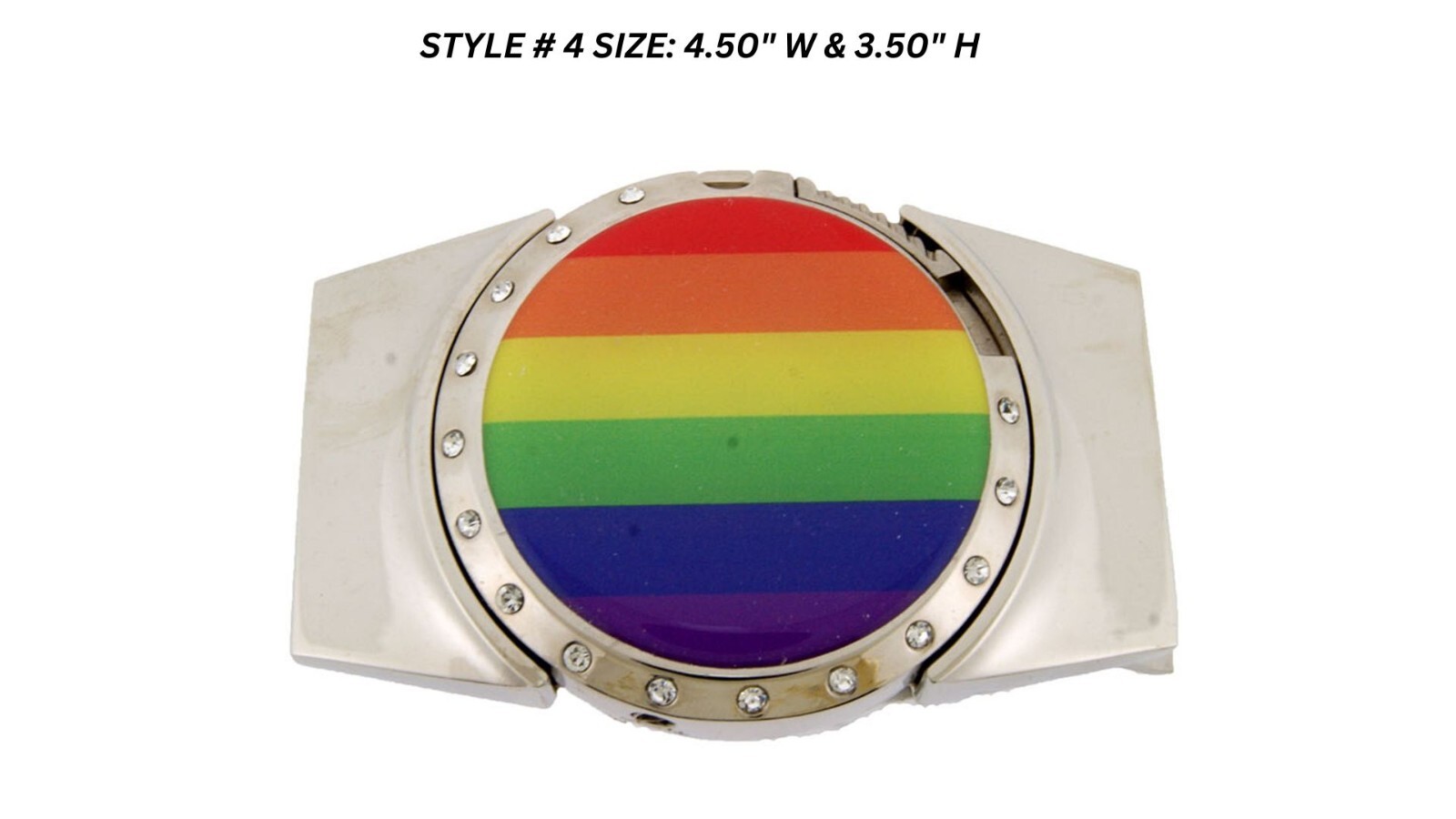 LGBTQ ONE LOVE RAINBOW MULTICOLORED FLAG BELT BUCKLES NEW COSTUME HALLOWEEN GIFT