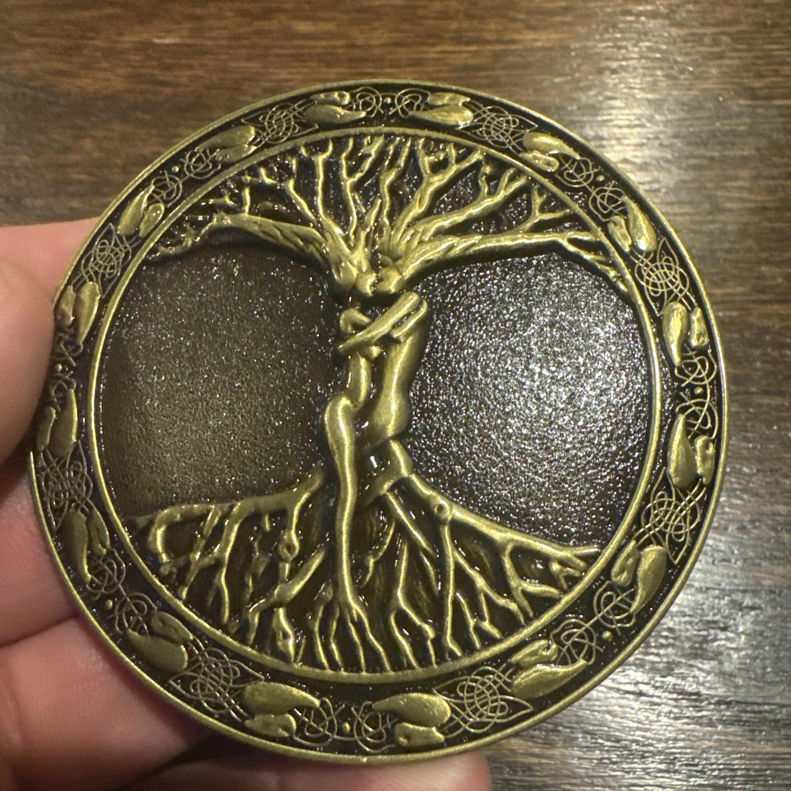 Motorcycle Belt Buckle Tree Of Life Marriage USA Christian Metal Collector GIFT