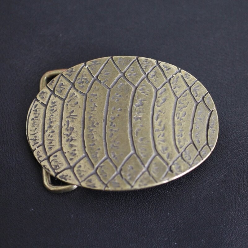 Croc Belt Buckle – Rustic Statement Accessory, Western & Vintage Style