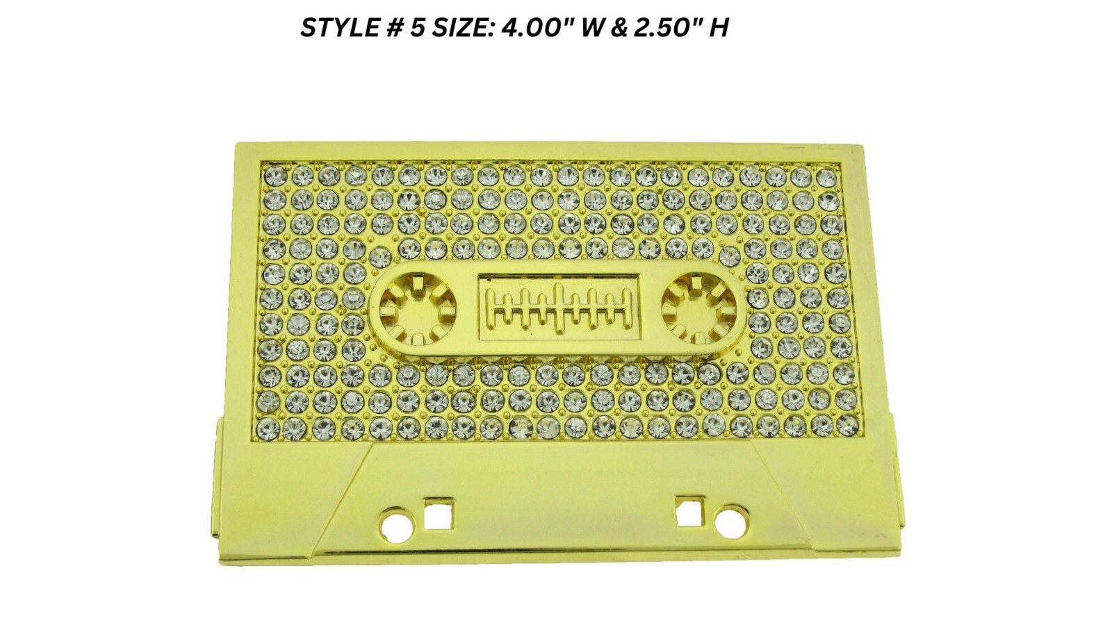 Cassette Player Tape Old School Music Retro Belt Buckle Boom Box Blaster Ghetto