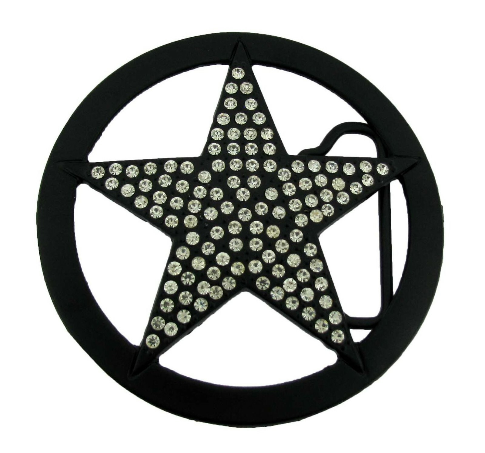 Star Belt Buckle Lone Texas Rodeo Western Sheriff Badge Cop Trooper Officer MEN