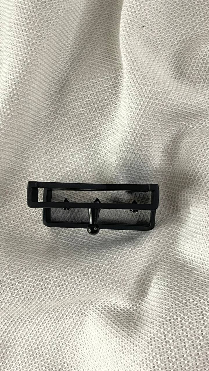 Louis Vuitton LV Belt Buckle Matte Black Initiales Replacement Buckle