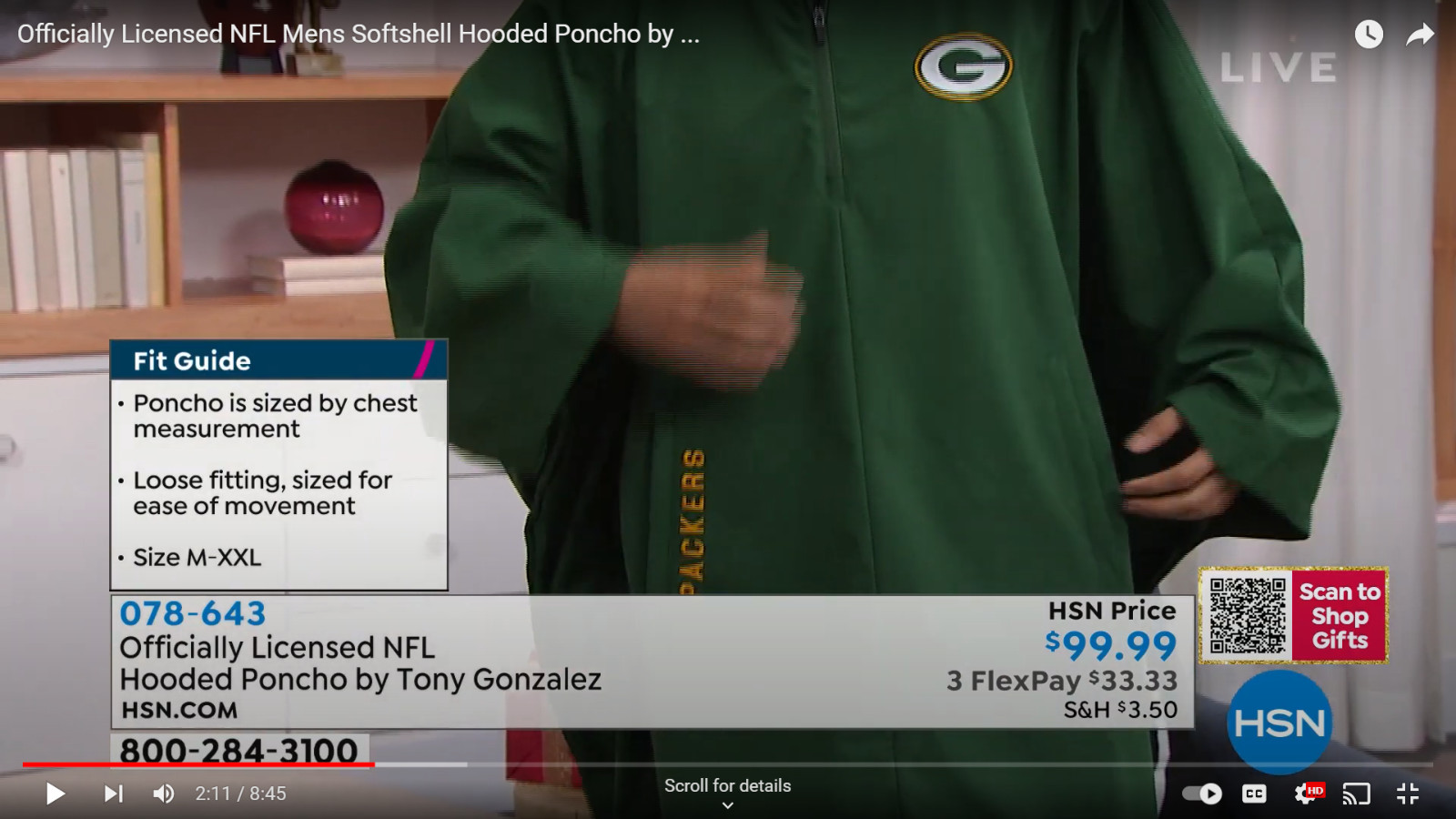 Officially Licensed NFL Mens Softshell Hooded Poncho DIFFERENT TEAMS