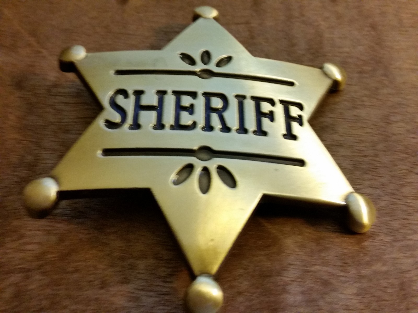 ♈ Old West Sheriff Belt Buckle ♈ Antique Bronze finish Great gift.Western