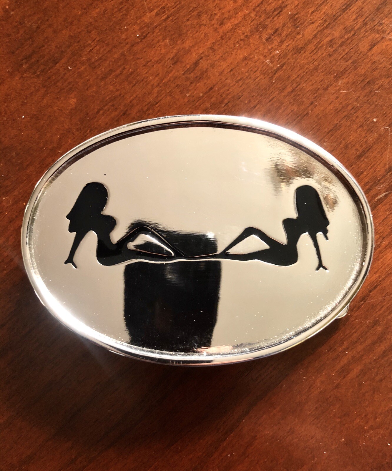 Sexy Mudflap Mud Flap Girls Trucker Chick Truck Metal Unisex Men’s Belt Buckle