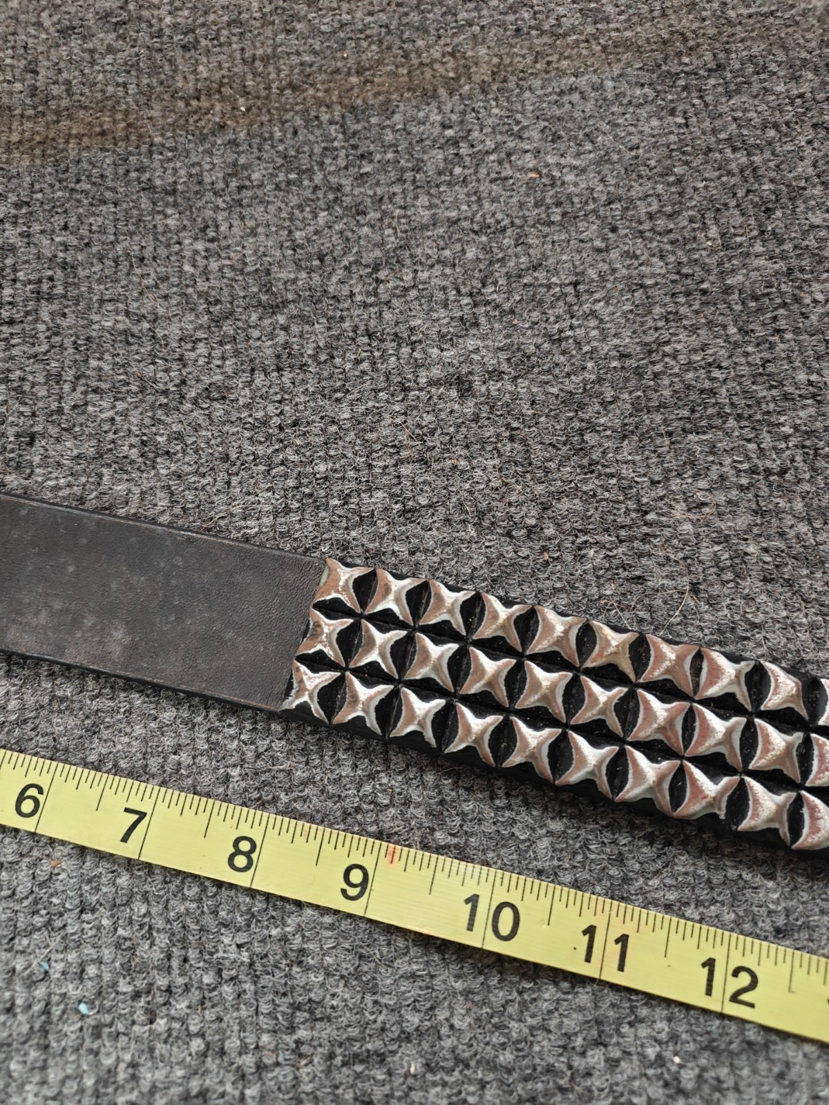 Metal Punk Rock Rivet Belt Pyramid Studded
