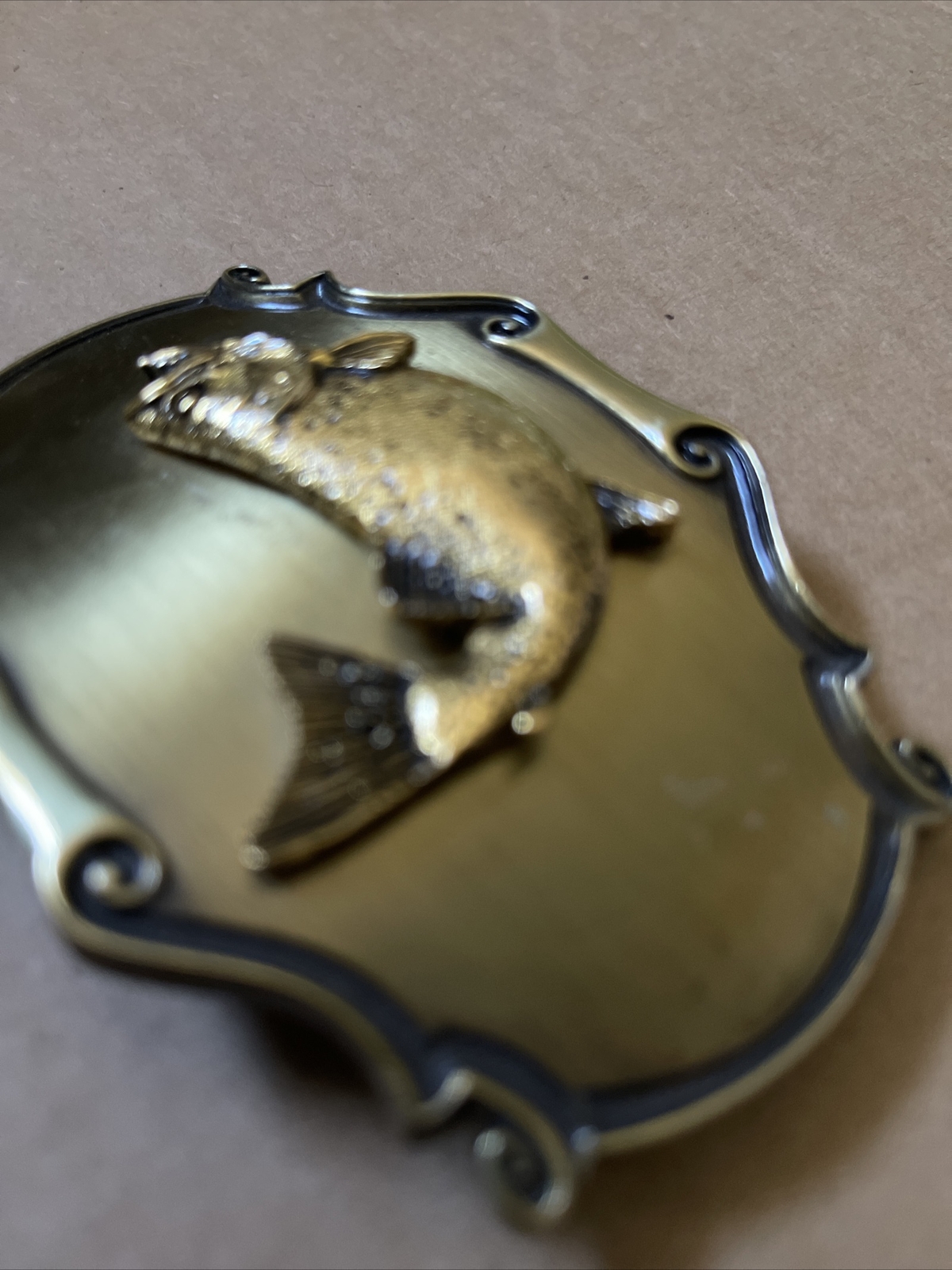Vintage Raintree Fisherman&rsquo;s Men’s Belt Buckle. Never Worn!