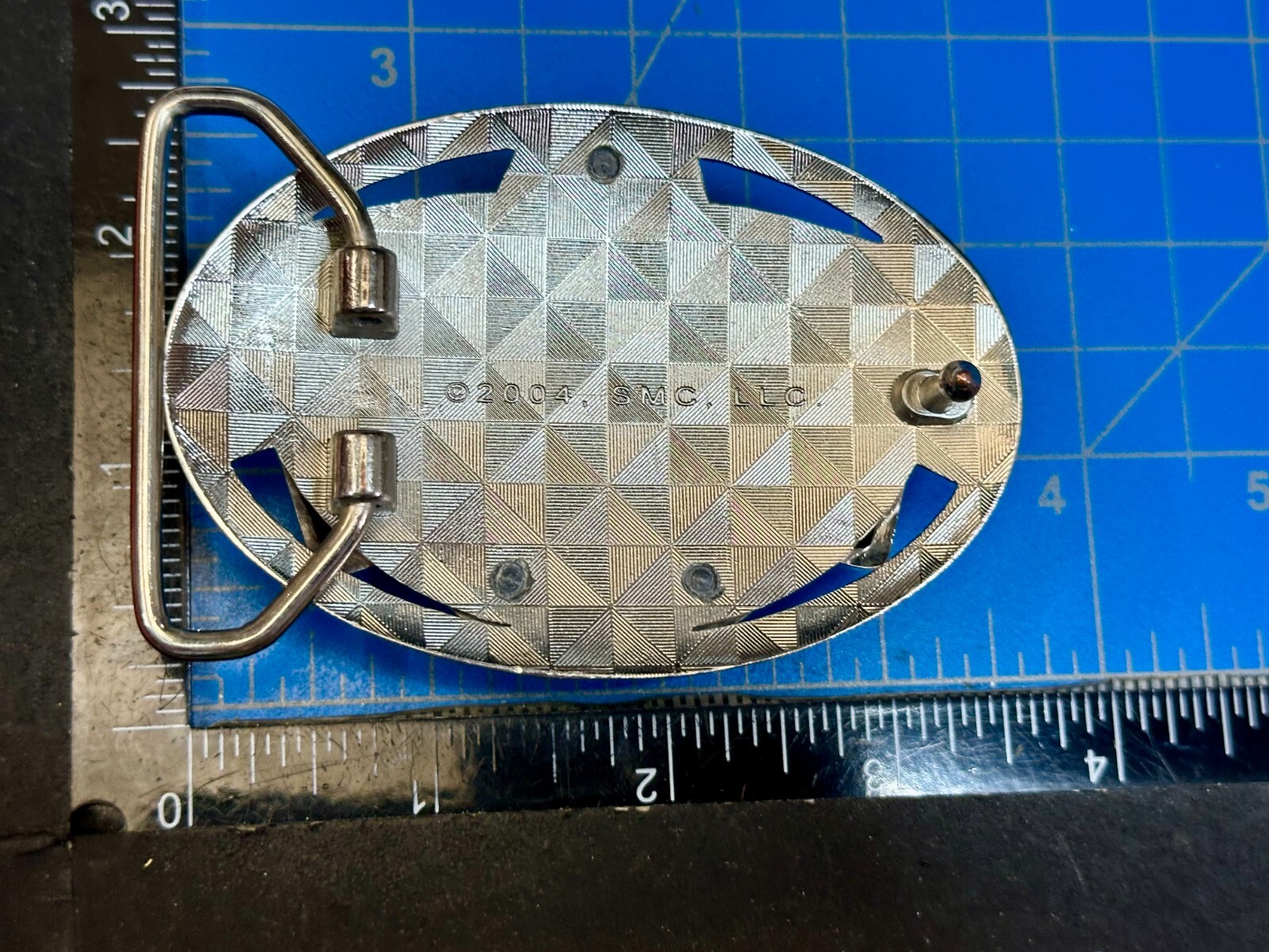 Open Here Practical Beer Lovers Drinkers Bottle Opener Mounted to Belt Buckle
