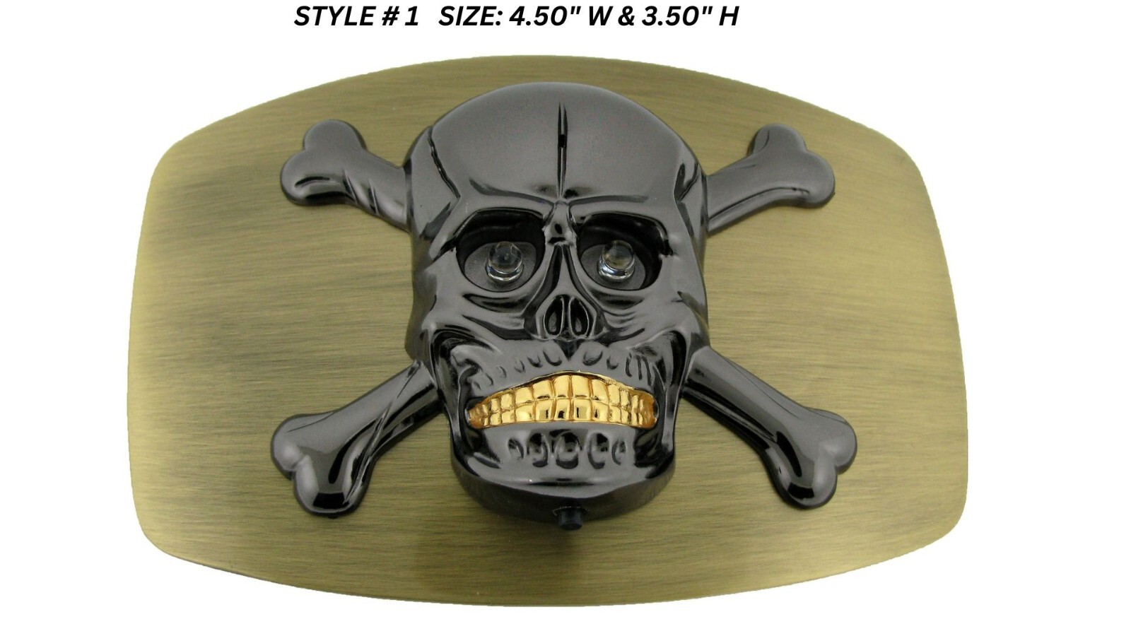 skull crossbones belt buckle halloween costume cosplay new men women fashion cow