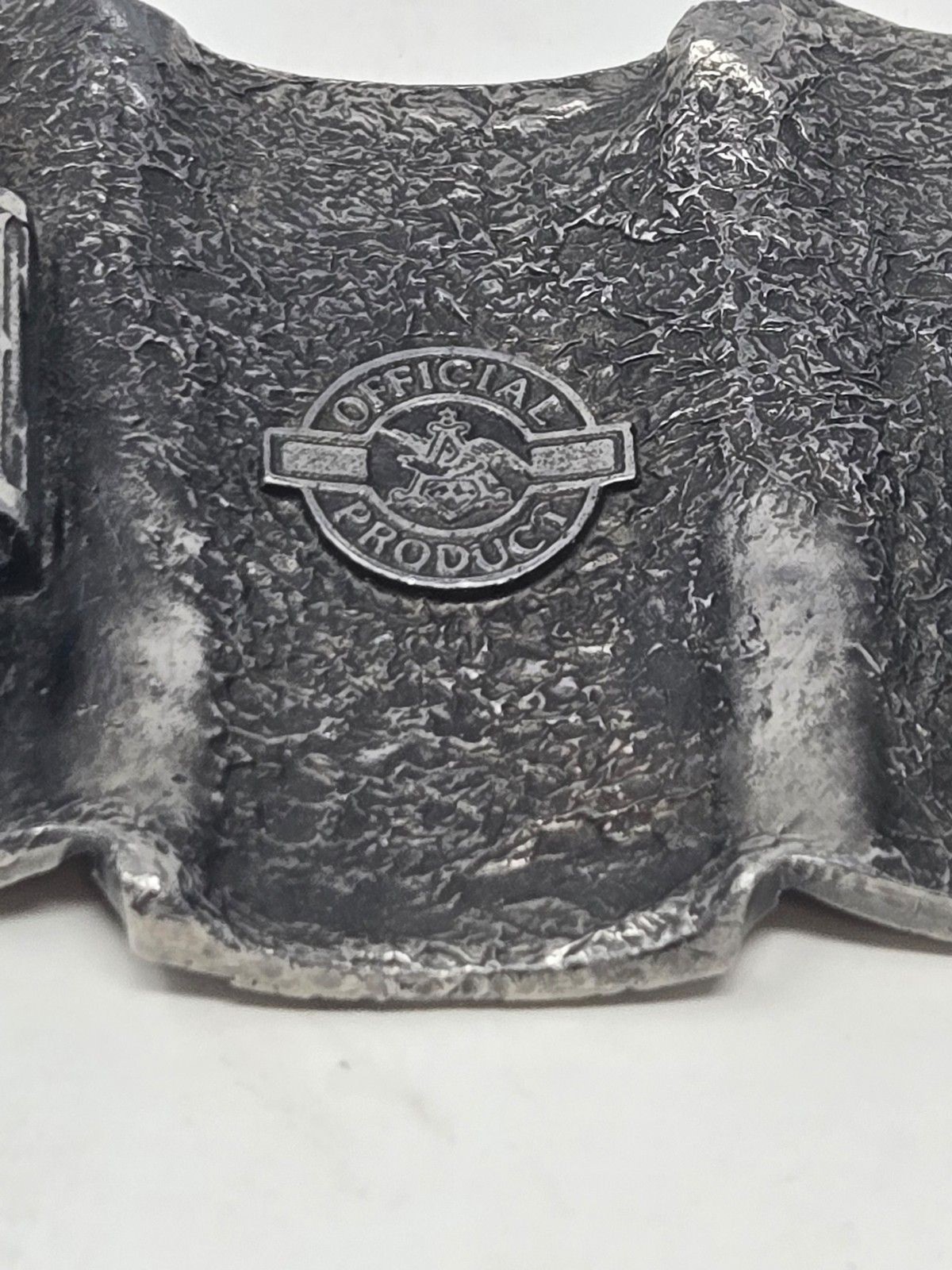 BUDWEISER ANHEUSER-BUSCH VINTAGE METAL BELT BUCKLE BEER CANS PEWTER RED MENS OS
