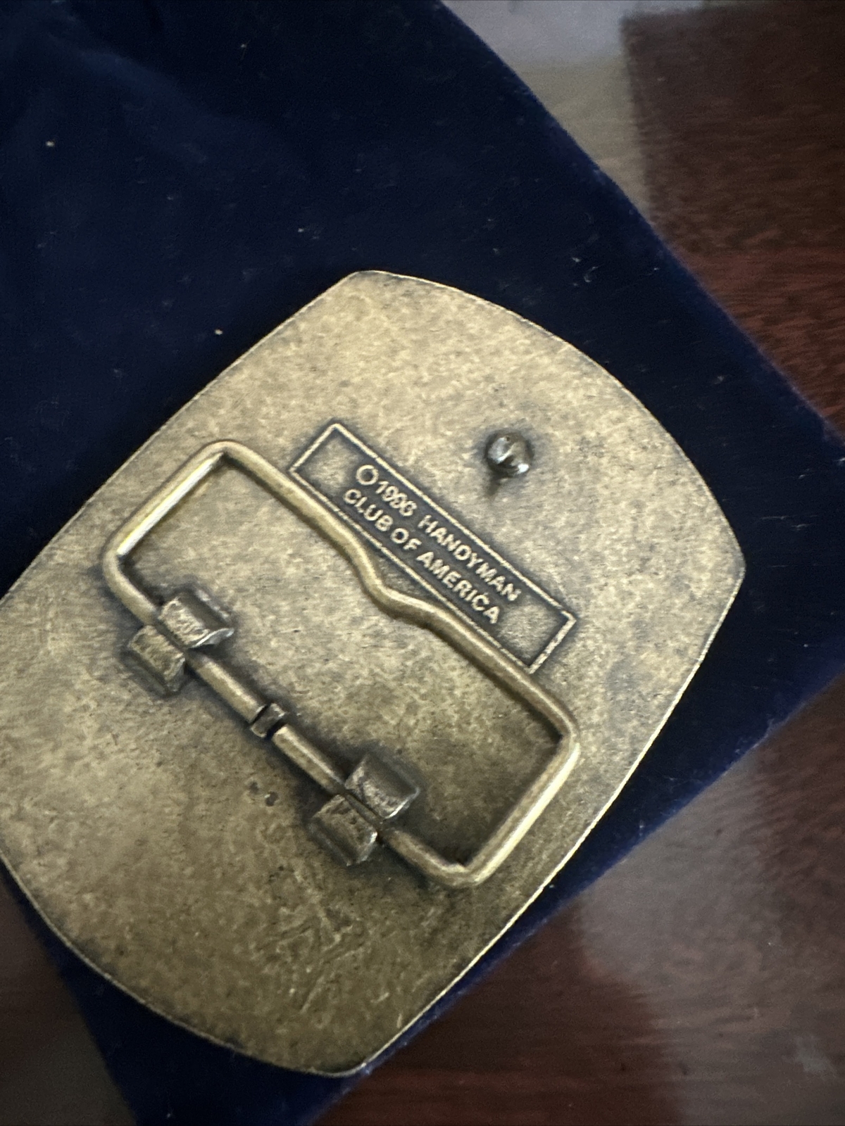 Belt Buckle HANDYMAN CLUB OF AMERICA LIFE MEMBER 1996 Collection Man Cave￼
