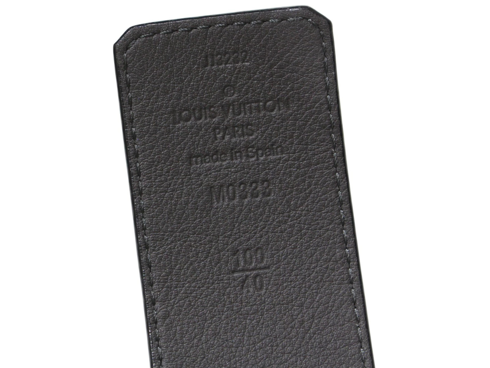 LOUIS VUITTON LOUIS Vuitton Belt Damier 40MM Reversible M0333 JJ3232