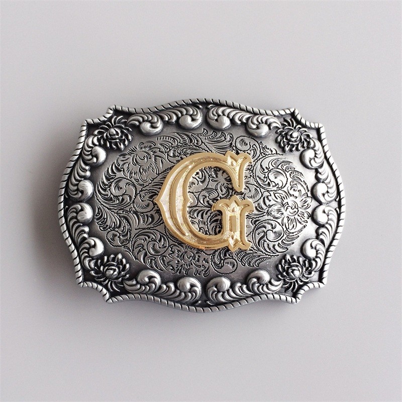Western Initial Letter G Belt Buckle Gurtelschnalle also Stock in US