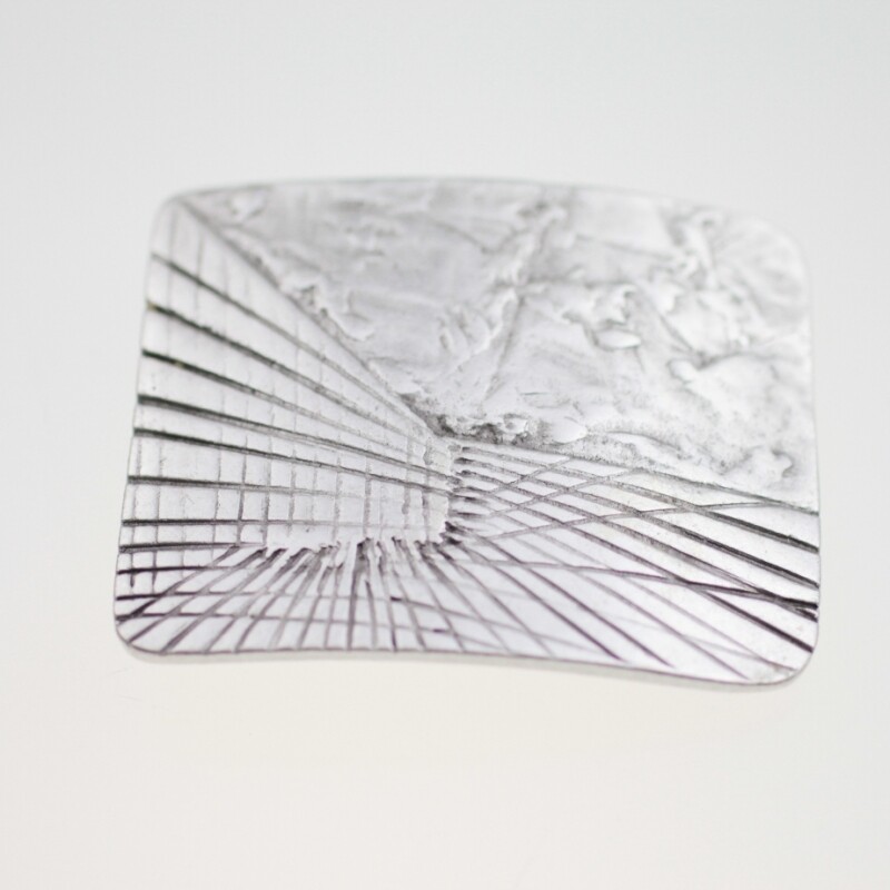 Designer belt buckle belt buckle-interchangeable buckle silver for 4 cm leather