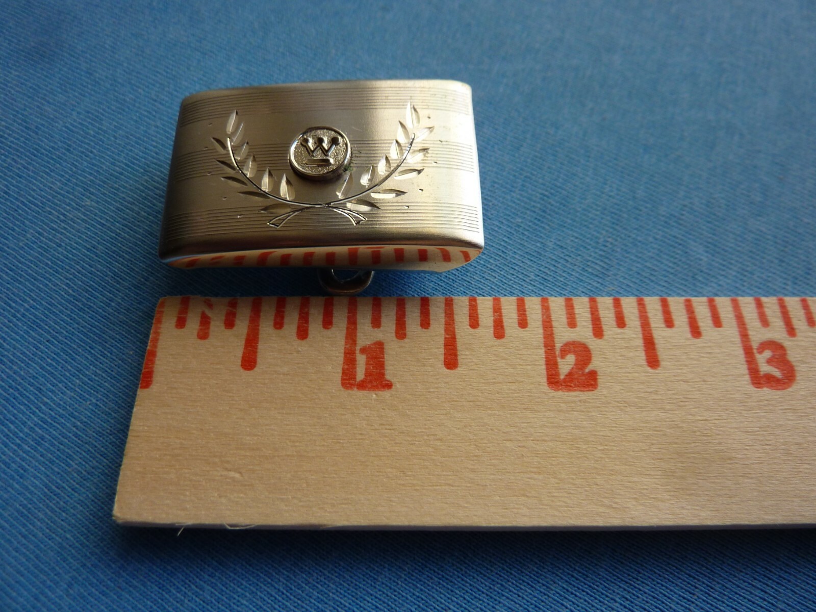 WESTINGHOUSE TEN YEAR SERVICE AWARD BELT BUCKLE SAFETY