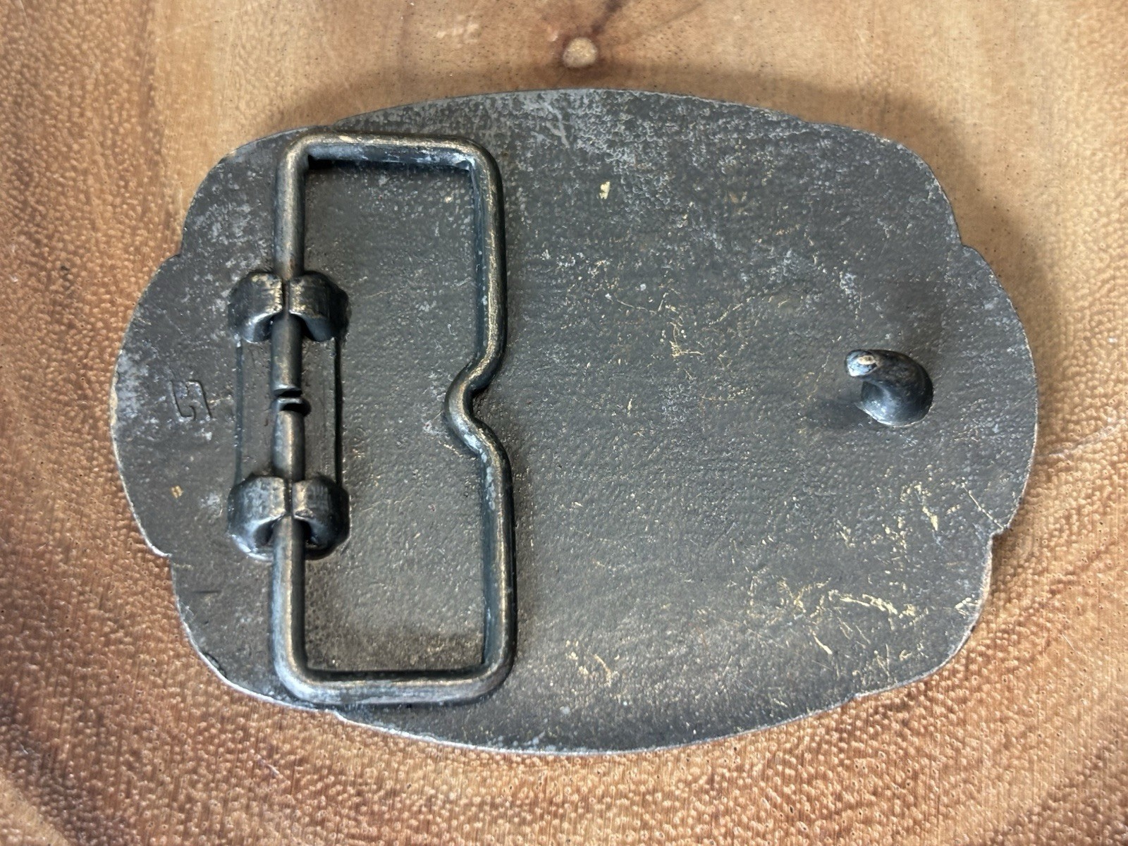 Vtg 1970 Bronze ALASKA Fishing Capital of the World Men&rsquo;s Collector Belt BUCKLE