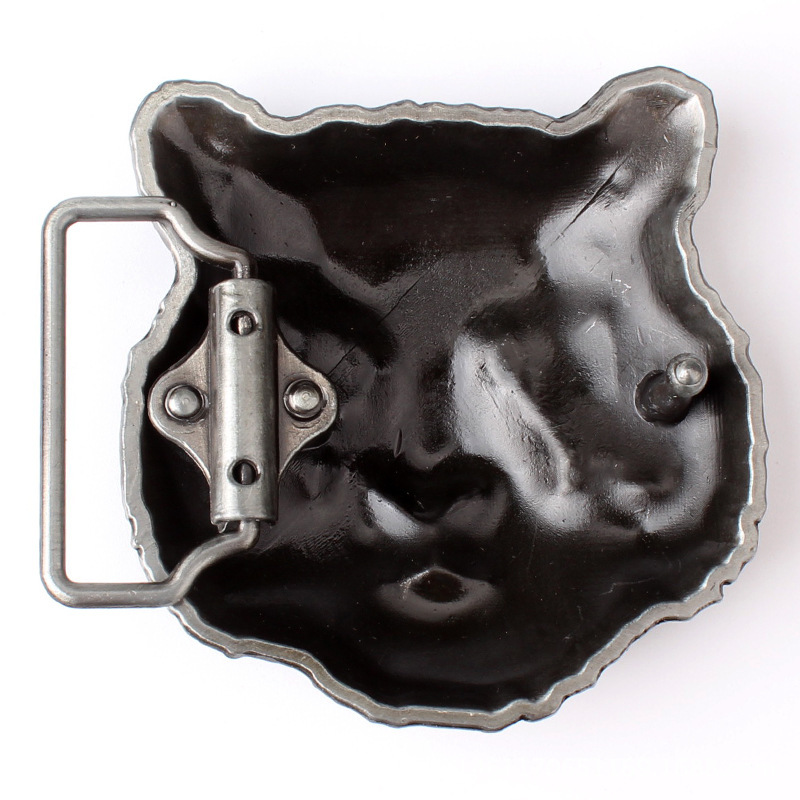 Tiger Belt Buckle Western Cowboy Native American Motorcyclist (HTG-01)