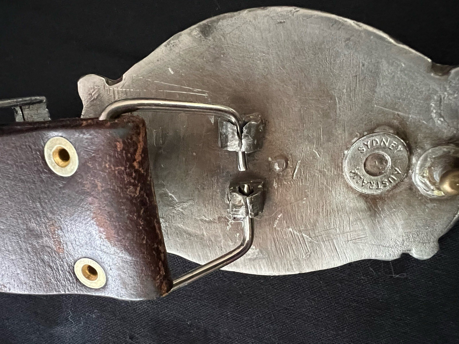 Sydney Australia Buckle With Belt 51 Inches Length