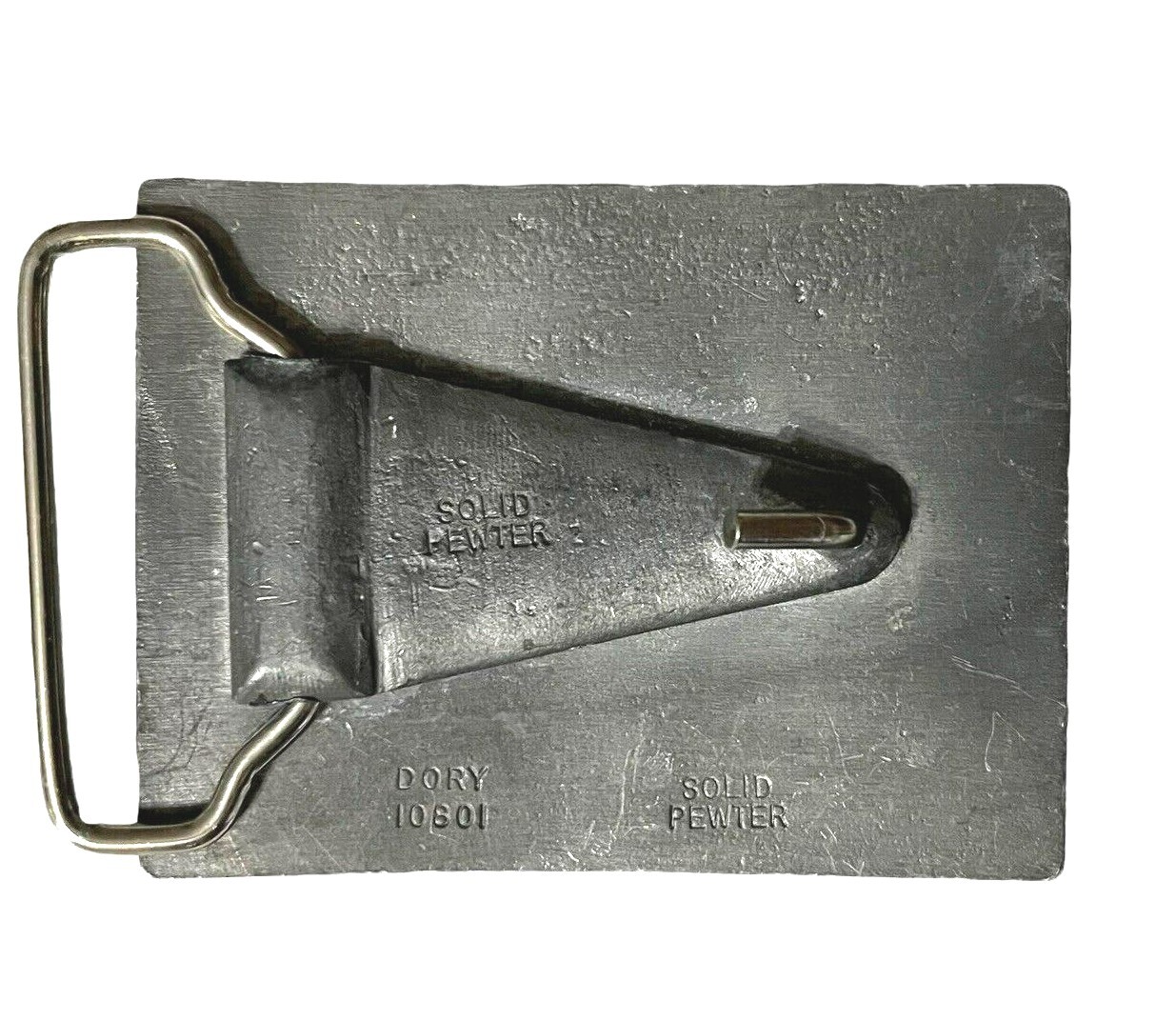 Pilgrim Tercentenary The Mayflower 1 Cents 1620-1920 Solid Pewter Belt Buckle