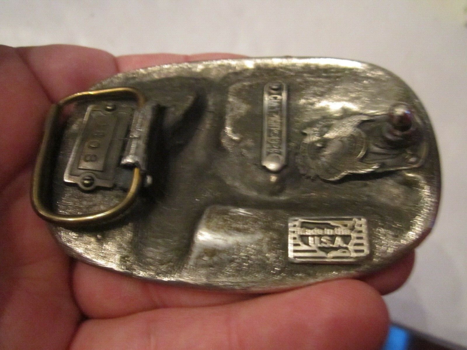 1986 MACHINIST BELT BUCKLE – HEAVY – GW13