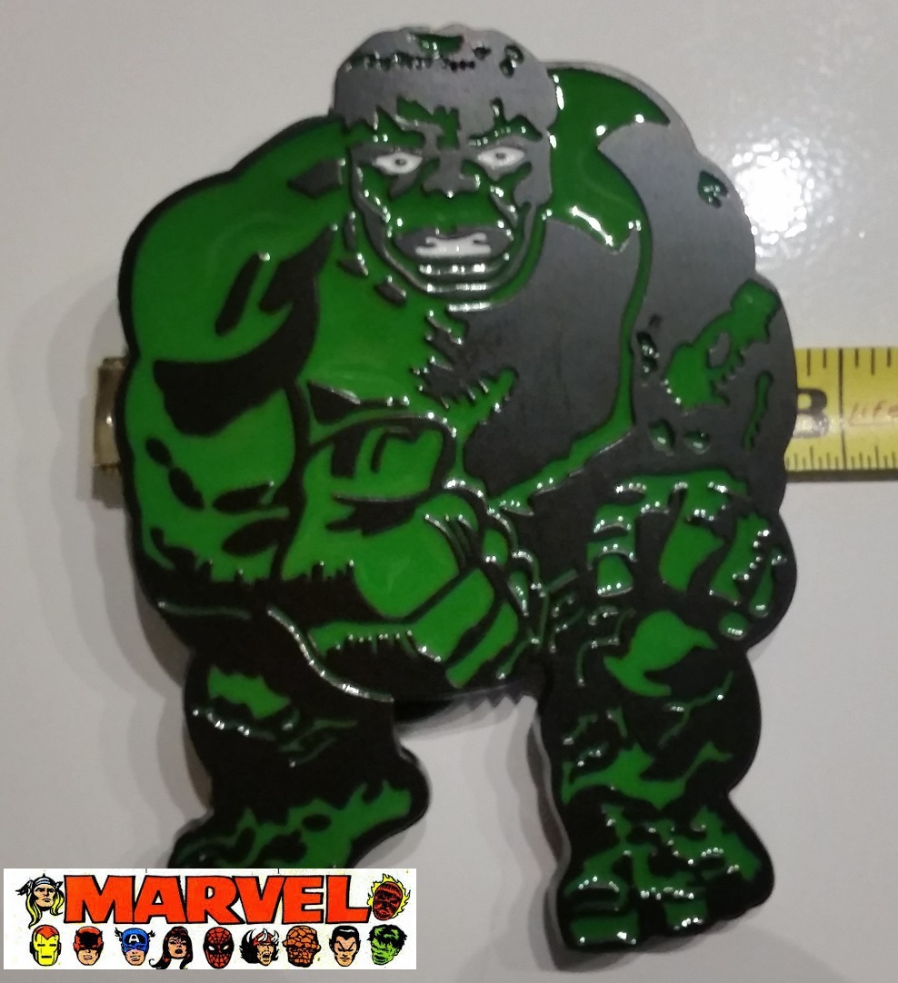 Marvel Comics HULK SMASH BELT BUCKLE Collectible Avengers Cosplay