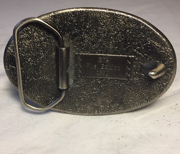 VINTAGE GTA 1980 FIRST EDITION BELT BUCKLE