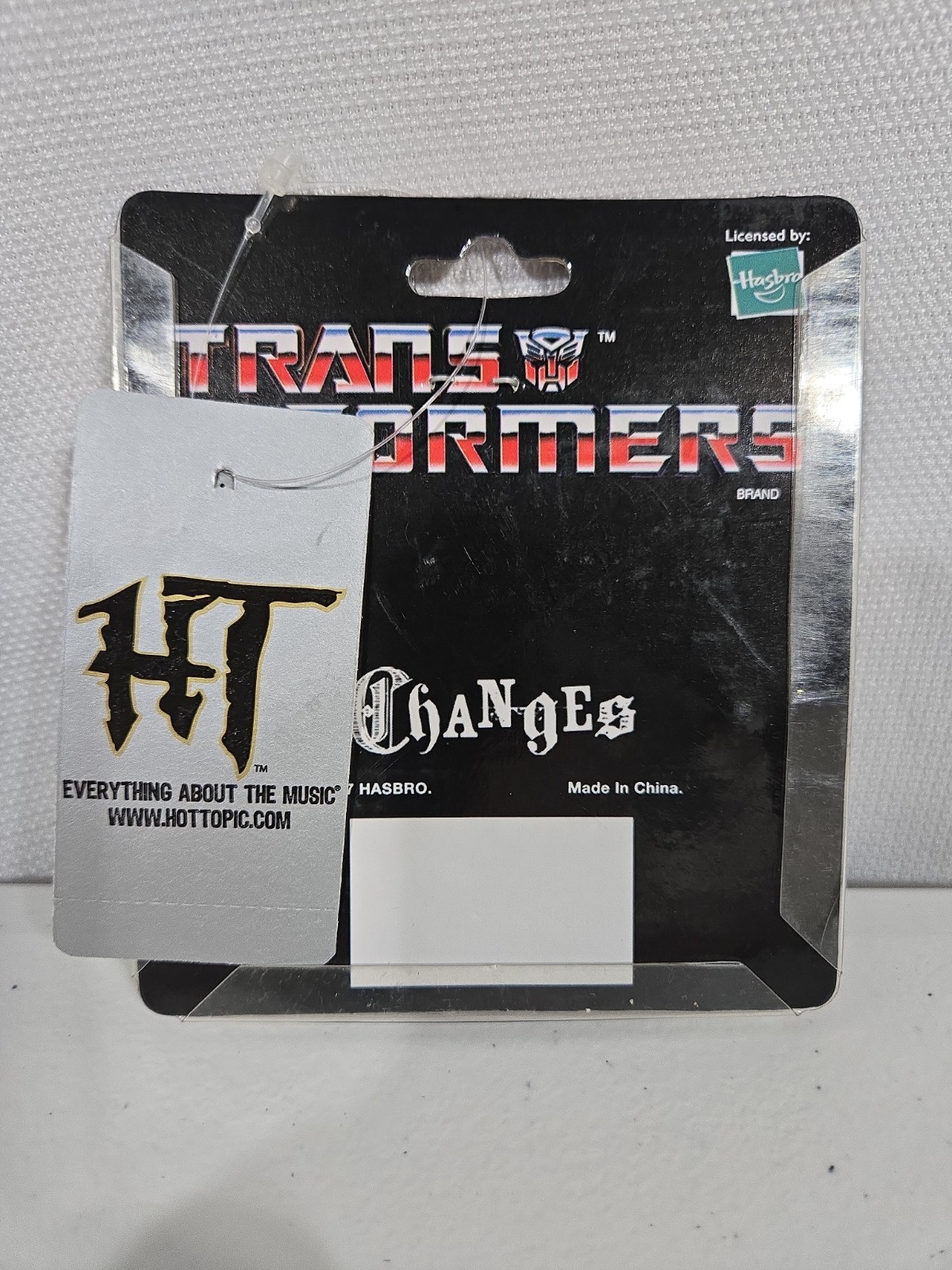 Transformers 2007 Changes Decepticon Metal Belt Buckle New
