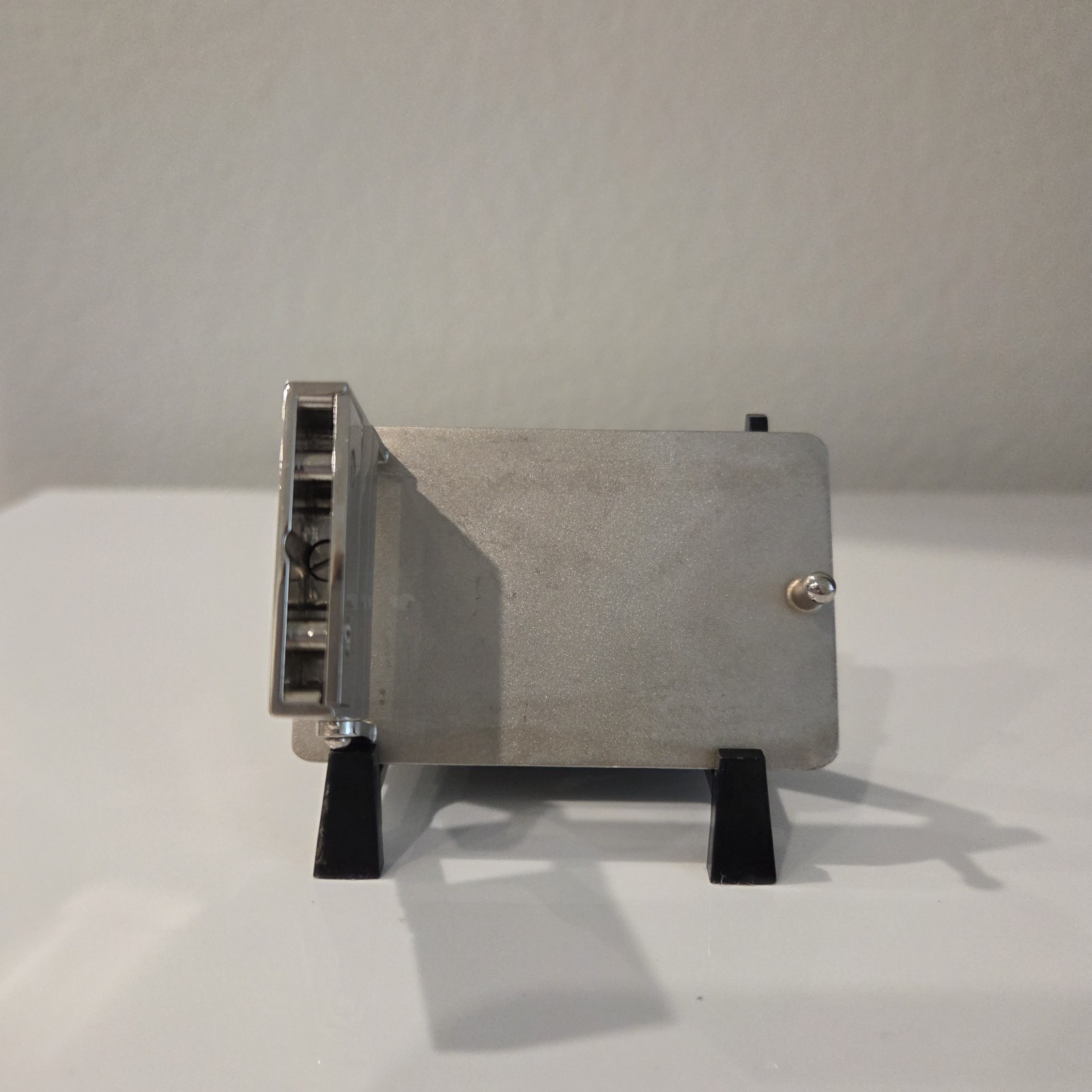 Louis Vuitton Inventeur Belt Buckle Missing Screw Black Silver