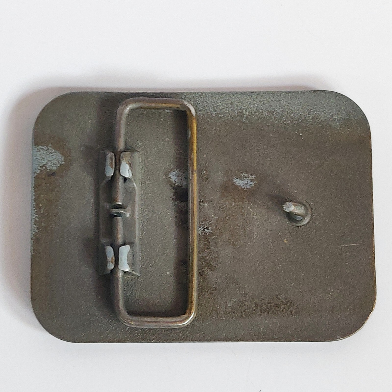 Vintage Bicentennial Metal Belt Buckle « Spirit of America » 1776 – 1976