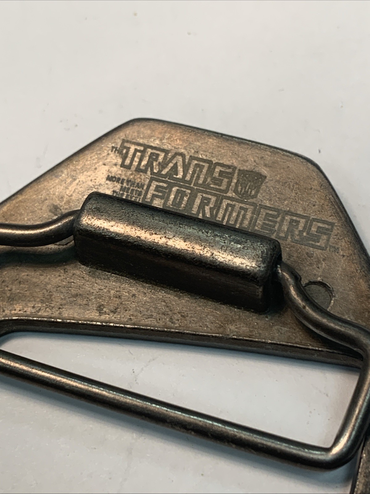 Vintage Transformers Reversible Belt Buckle NO Transformer Buckle Only!