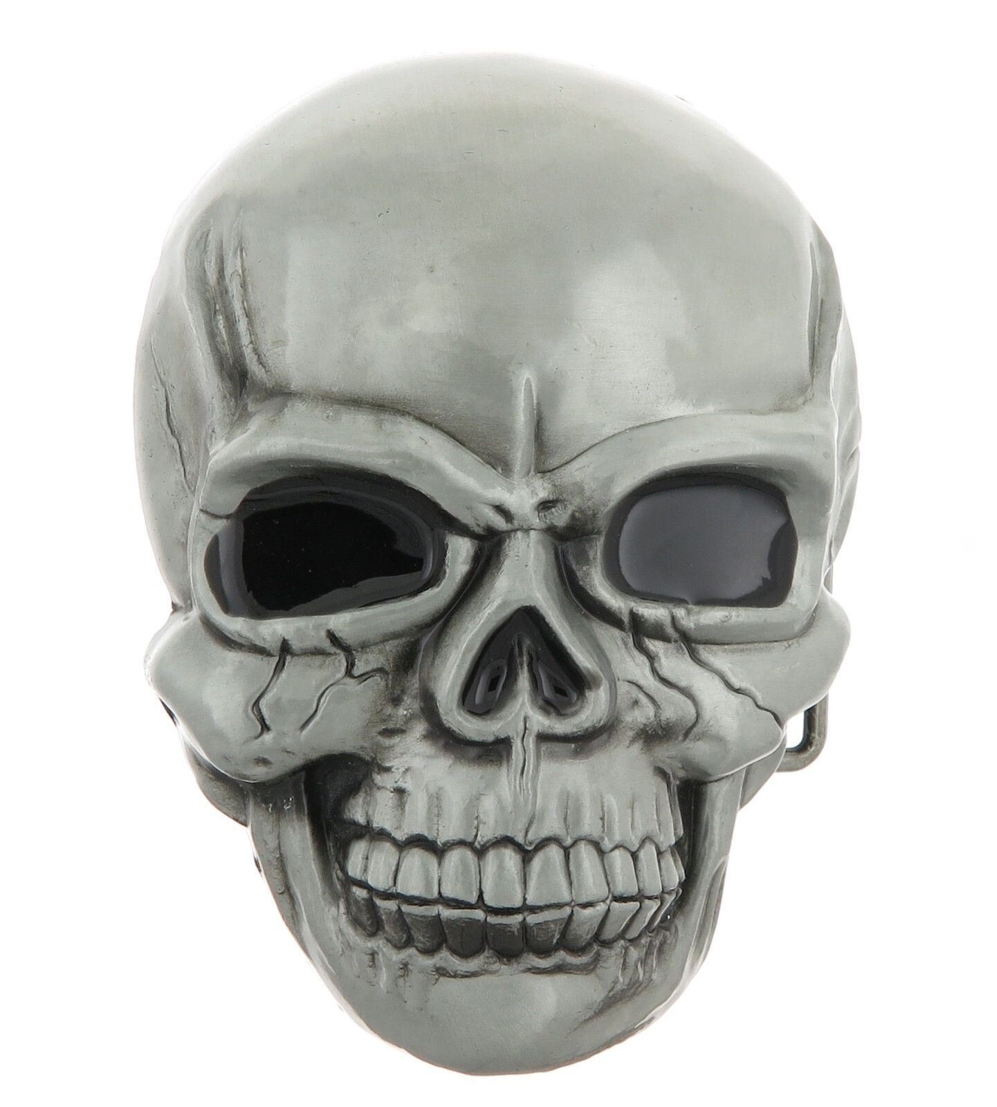 Large Skull Skeleton Head Metal Belt Buckle