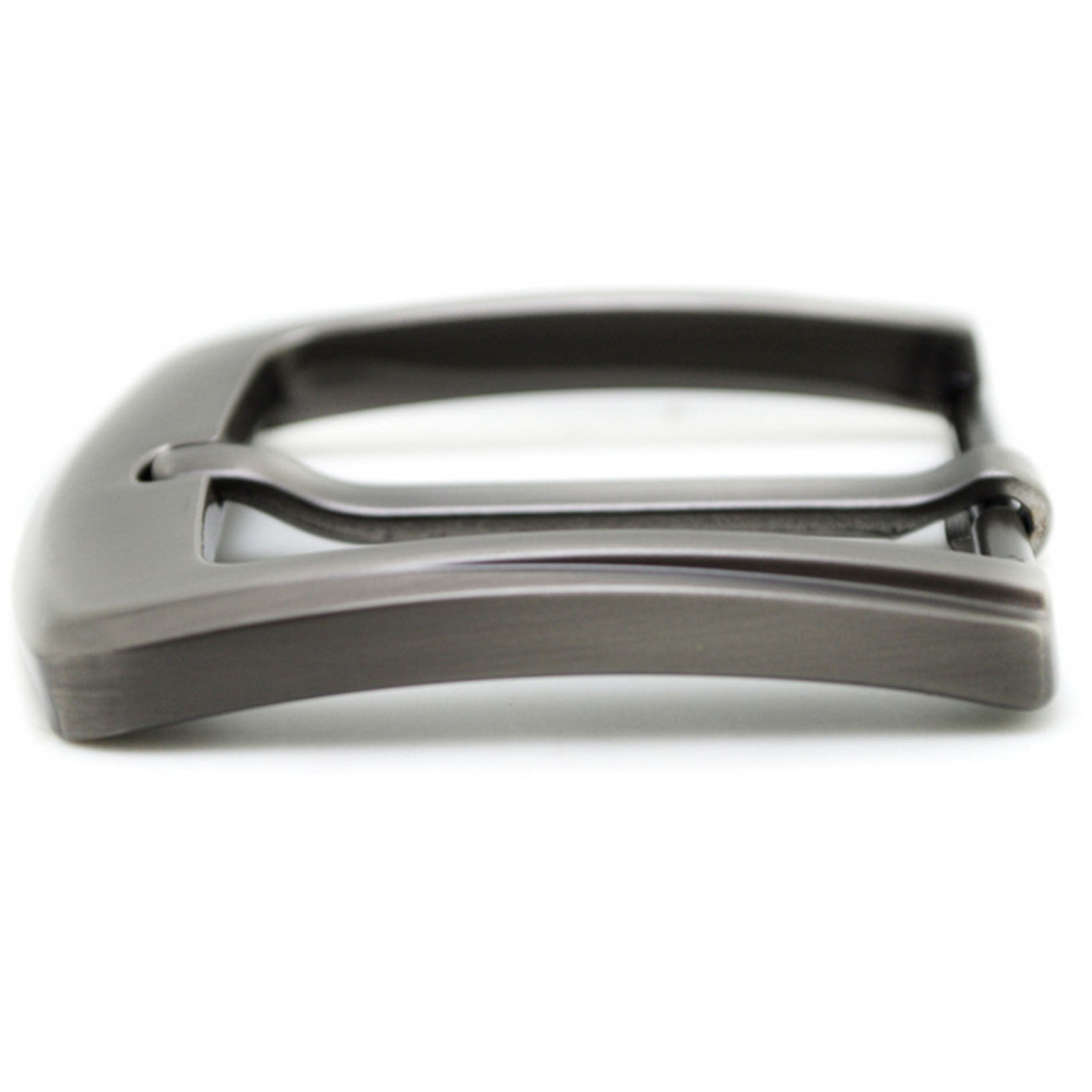Edelstahl-Dornschließe für Herren Ledergürtel Ersatz Snap On 40mm Chrome