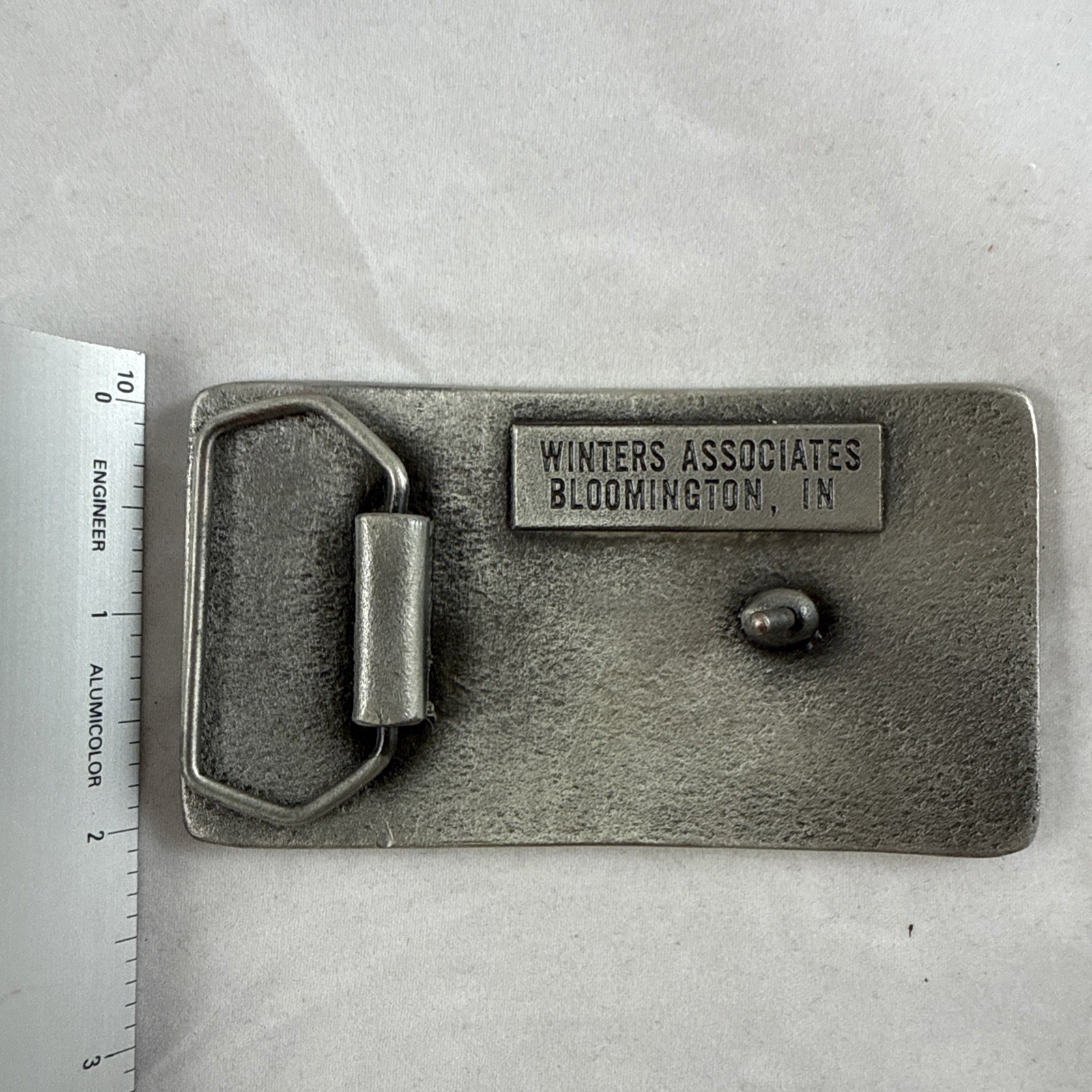 Cummins Power Diesel Engine Automotive Mechanic Vintage Belt Buckle