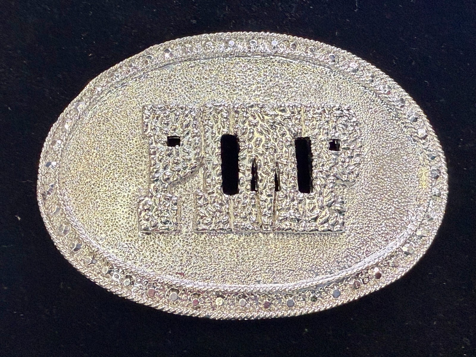 PIMP Word Statement Silver Color Hip Hop Punk Street Novelty Belt Buckle