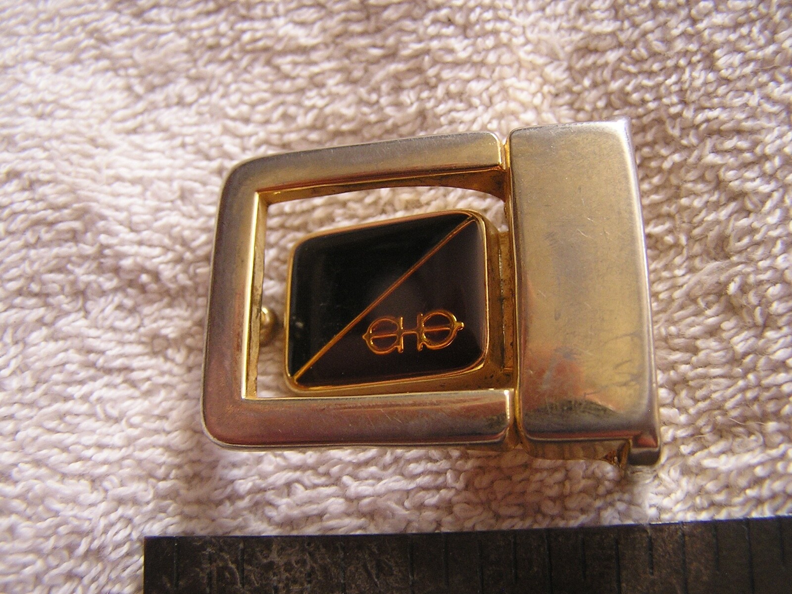 Art Deco Belt Buckle Taiwan ROC