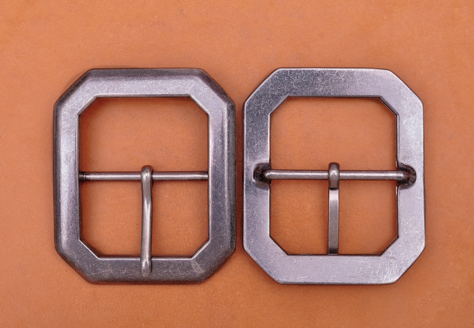 Huge Wide Heavy Duty Strong Chipped Corner Center Bar Pin Belt Buckle Inner 45mm