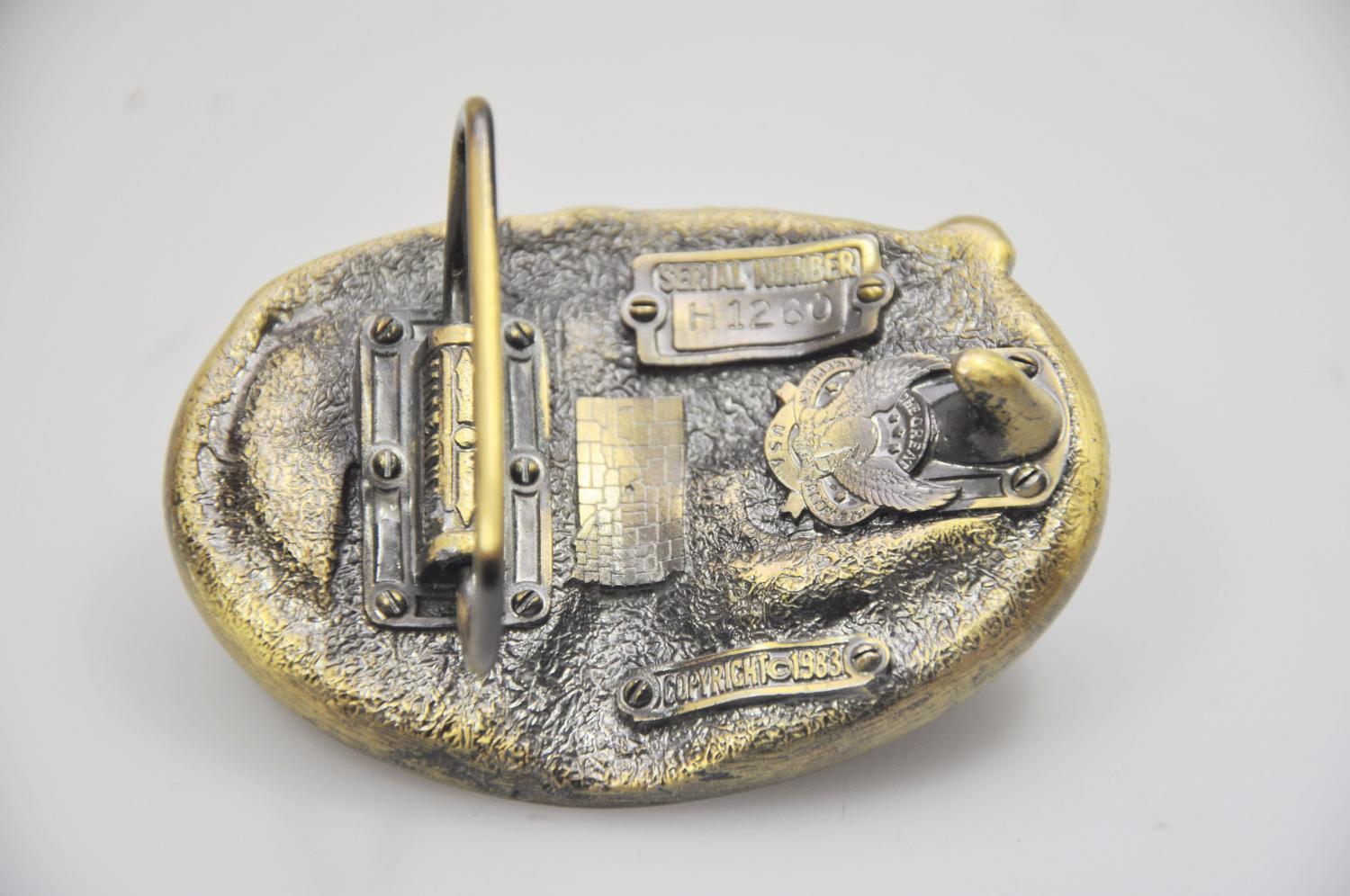 South Dakota Sunshine State Belt Buckle Belt Buckle 1983