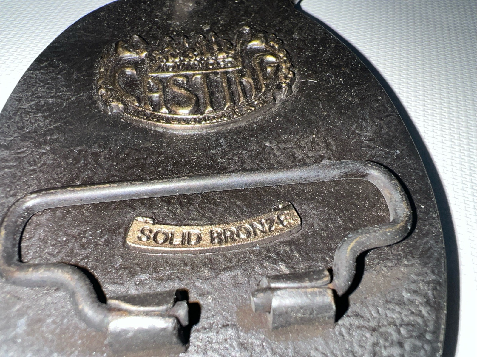 Chimney Creek Operating Co. Gold Fields Belt Buckle Solid Bronze Limited Edition