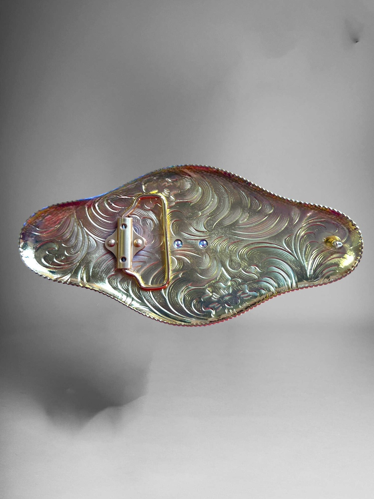 Guadalupe Virgin Cowboy Western Rodeo Belt Buckle Hebilla Vaquera Charra Virgen