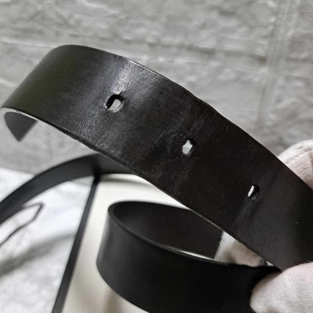 GUCCI Pre-Owned Leather Belt Gold Hardware Brown