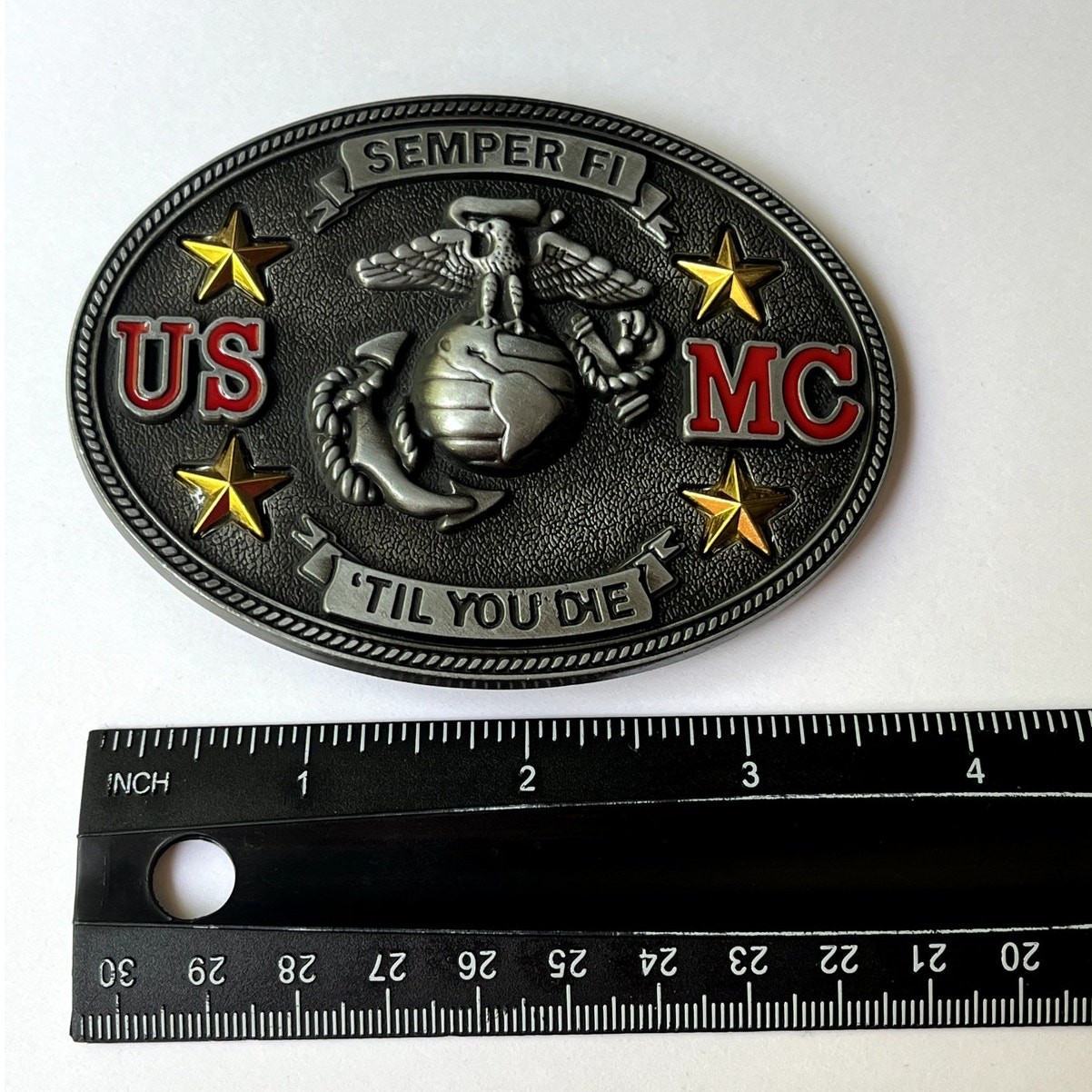 USMC Semper Fi Marines Belt Buckle