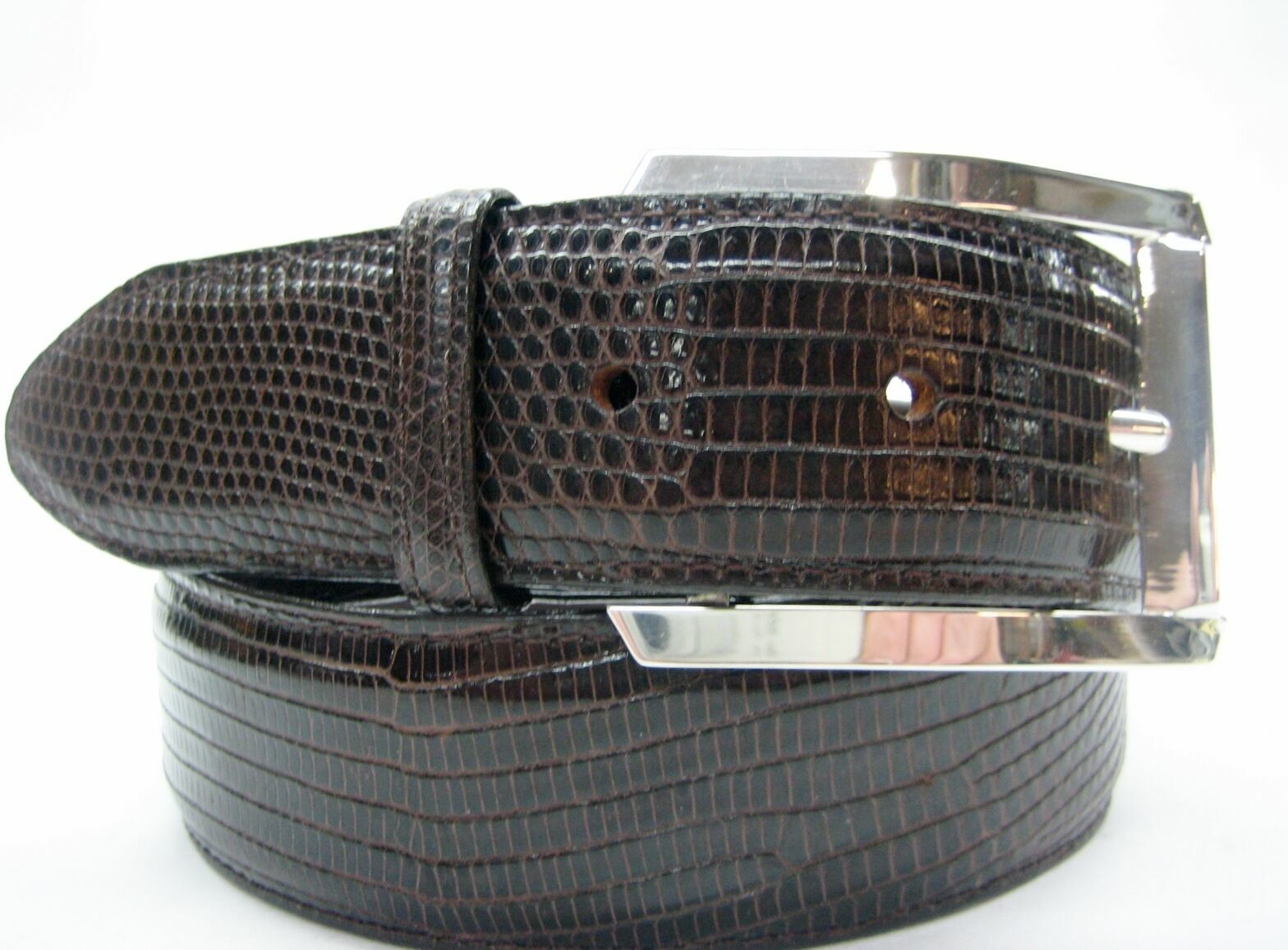 STERLING SILVER 925 BUCKLE AVAILABLE FOR 1&Prime; 1-1/8&Prime; 1-1/4&Prime; 1-3/8&Prime; 1-1/2&Prime; BELTS