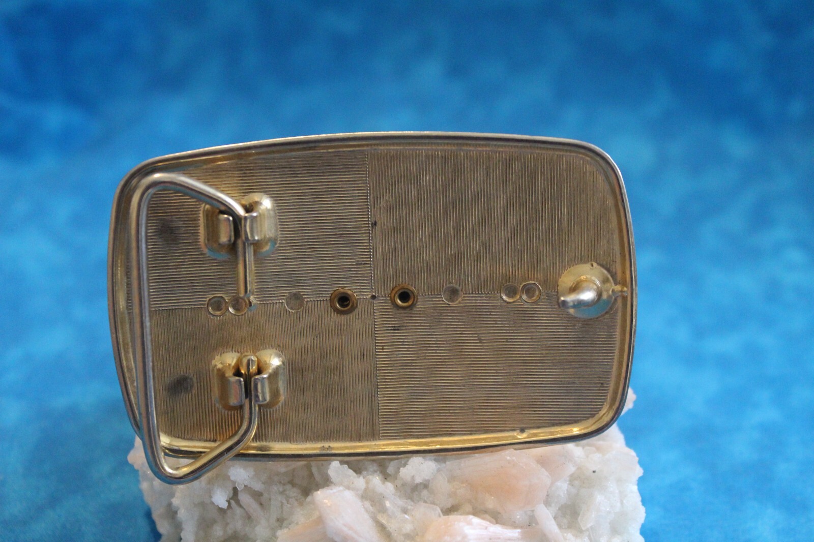 Crazy Lace Gold Tone Belt Buckle