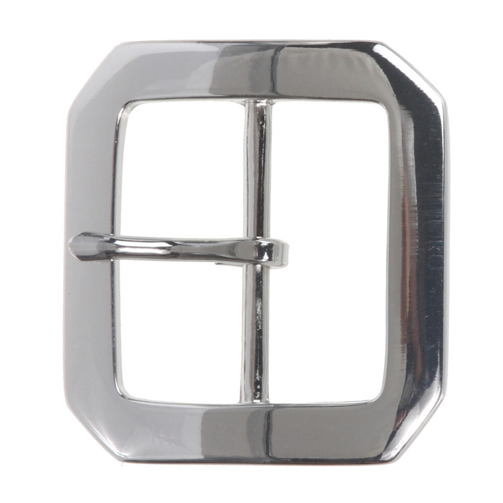 1 3/4&Prime; (45 mm) Nickel Free Center Bar Single Prong Octagon Belt Buckle