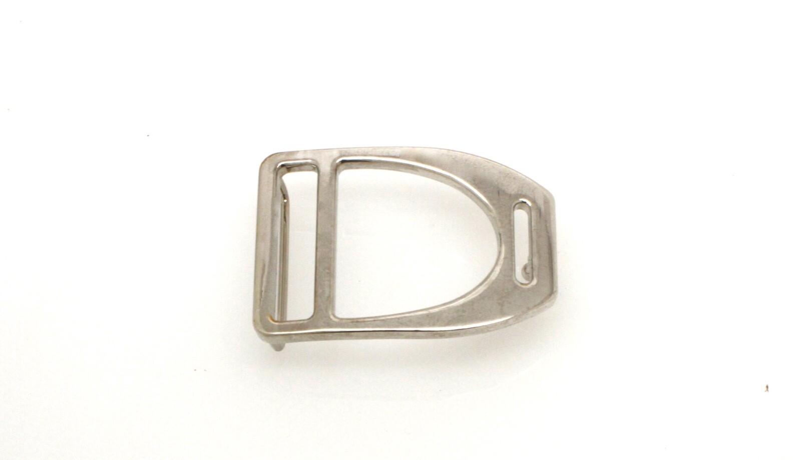 Hermes Etrier Buckle Belt 32mm Rudium Plated