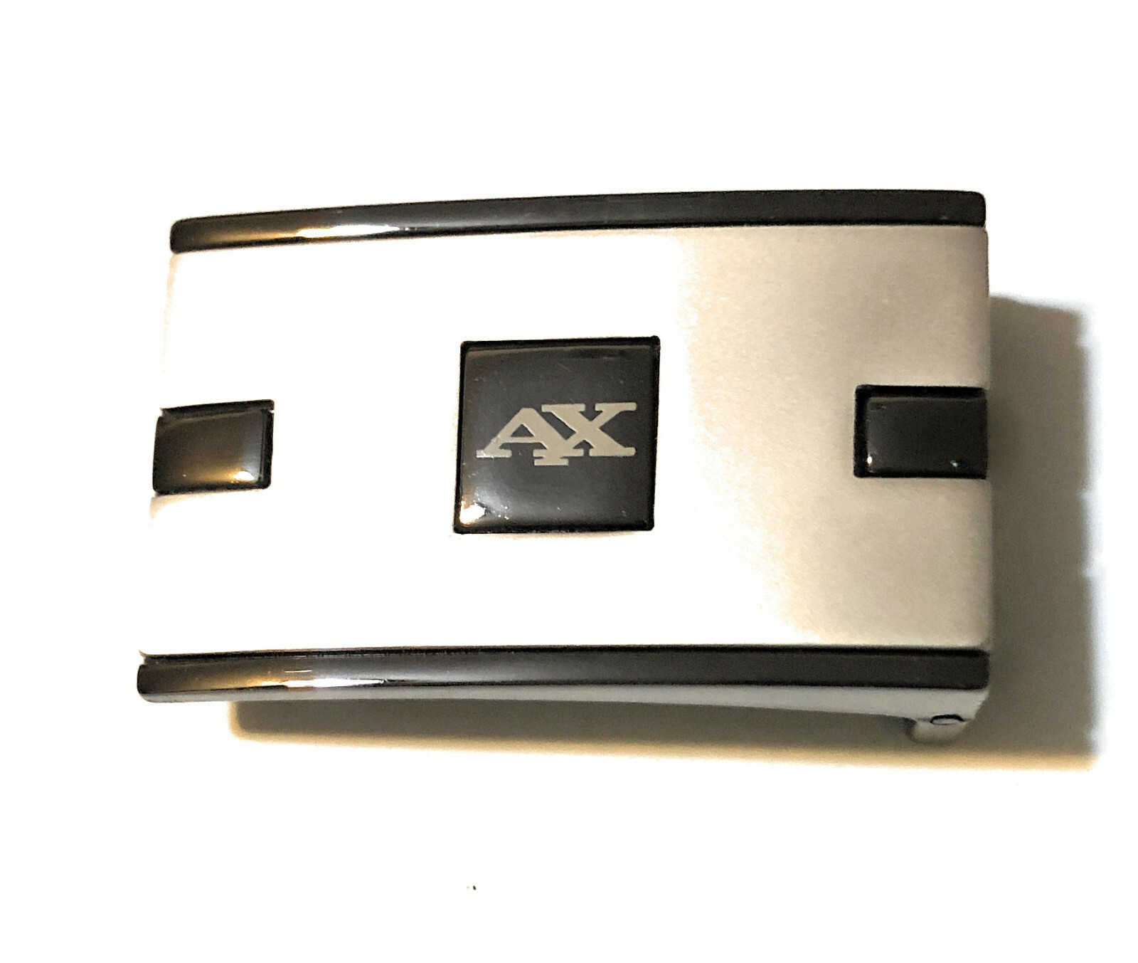 Set of 2 Buckles AX Design for Reversible Belt