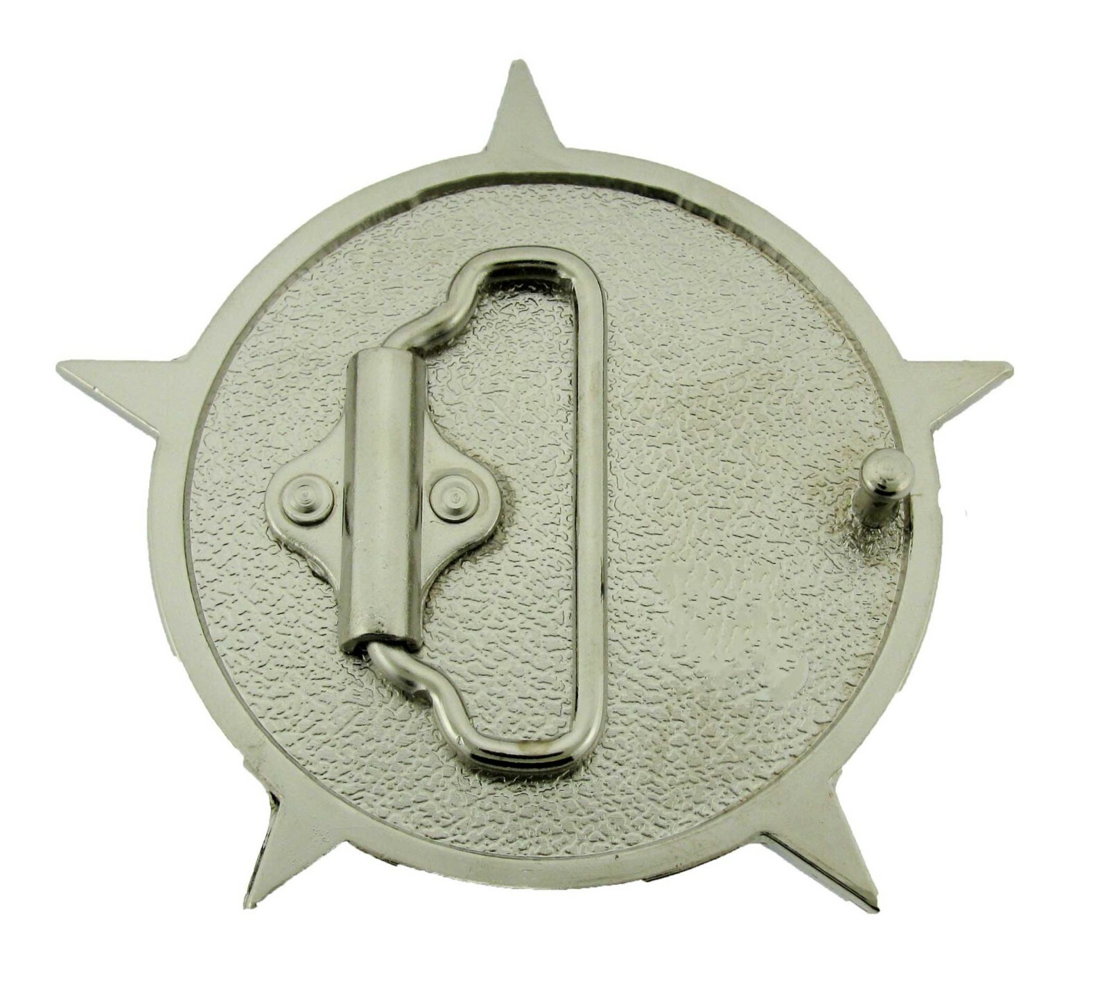Classic Multicolor Star Belt Buckle Metal Plain Finished Punk Heavy Rock Unisex